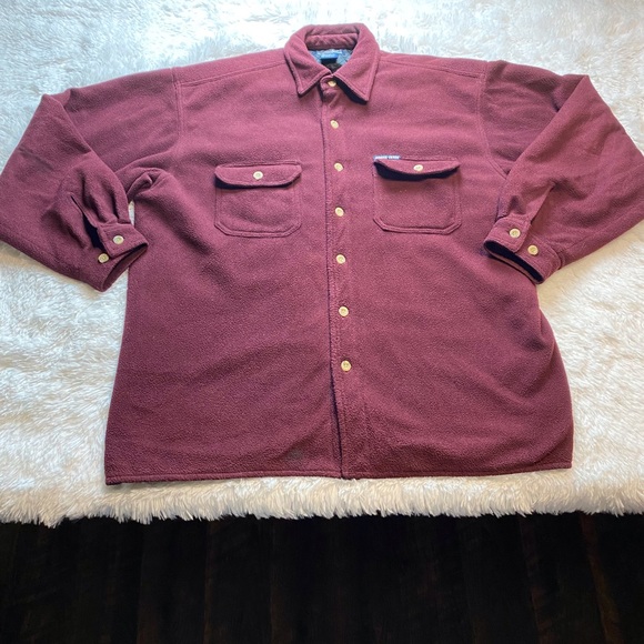 Moose Creek Other - Moose Creek Legendary Clothing Button Down Fleece W/Quilting Inside, Size XL